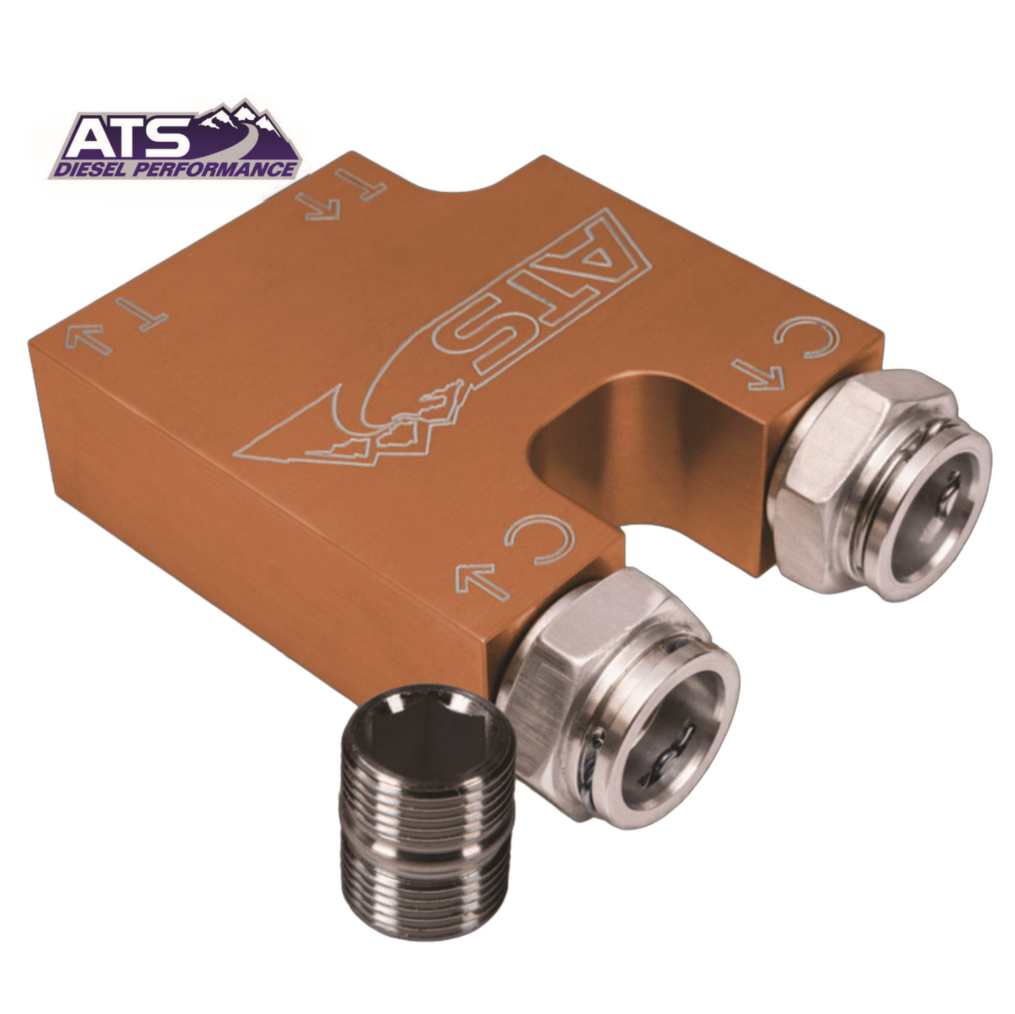 ATS Transmission Cooler Thermostatic Bypass Upgrade For 6.7L Cummins 68RFE