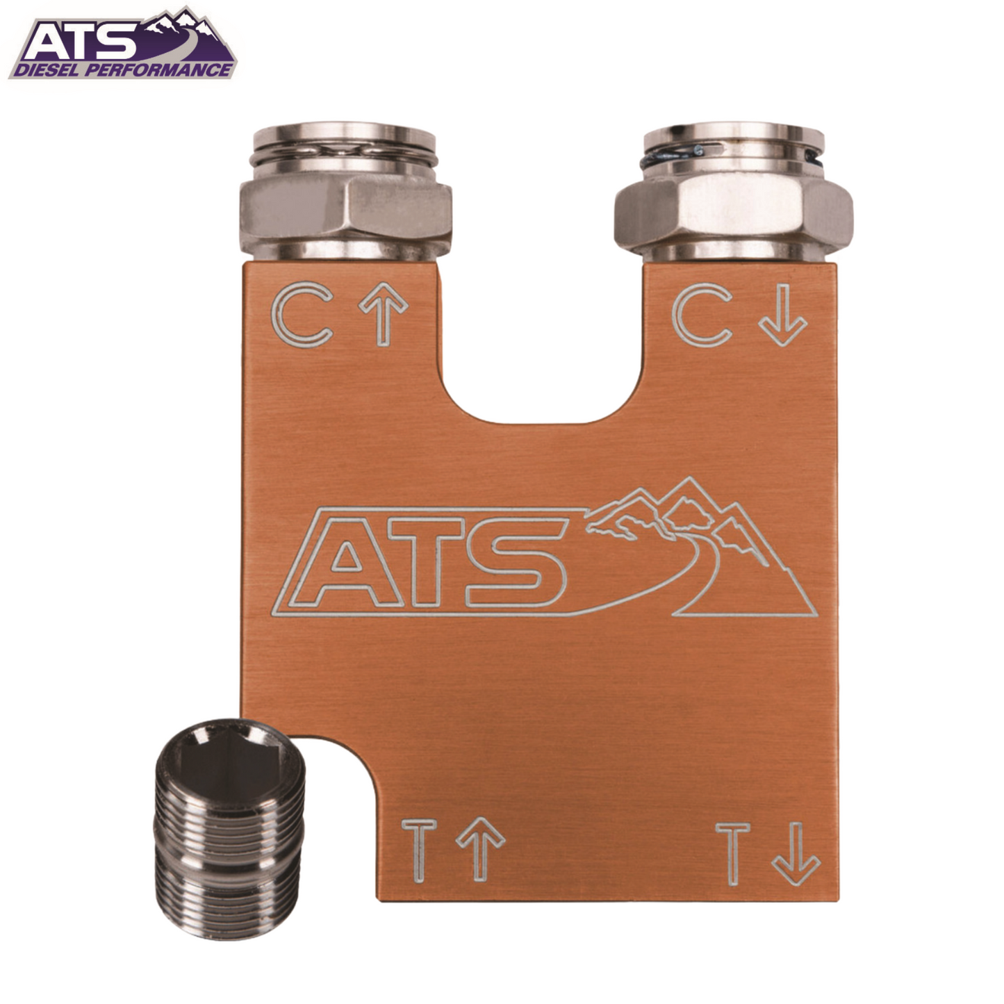 ATS Transmission Cooler Thermostatic Bypass Upgrade For 6.7L Cummins 68RFE
