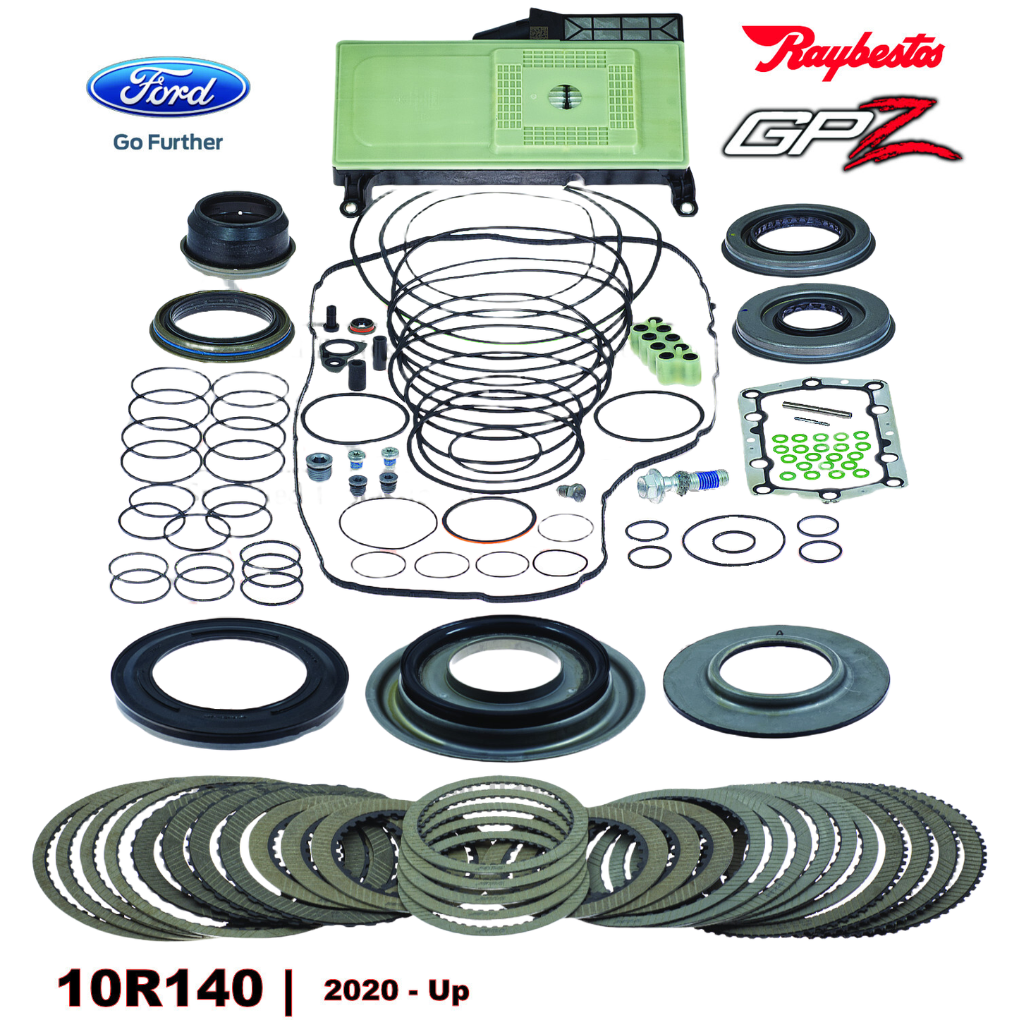 Ford 10R140 Transmission Stage 1 Rebuild Kit GPZ Gasket Pistons Filtr 2020+