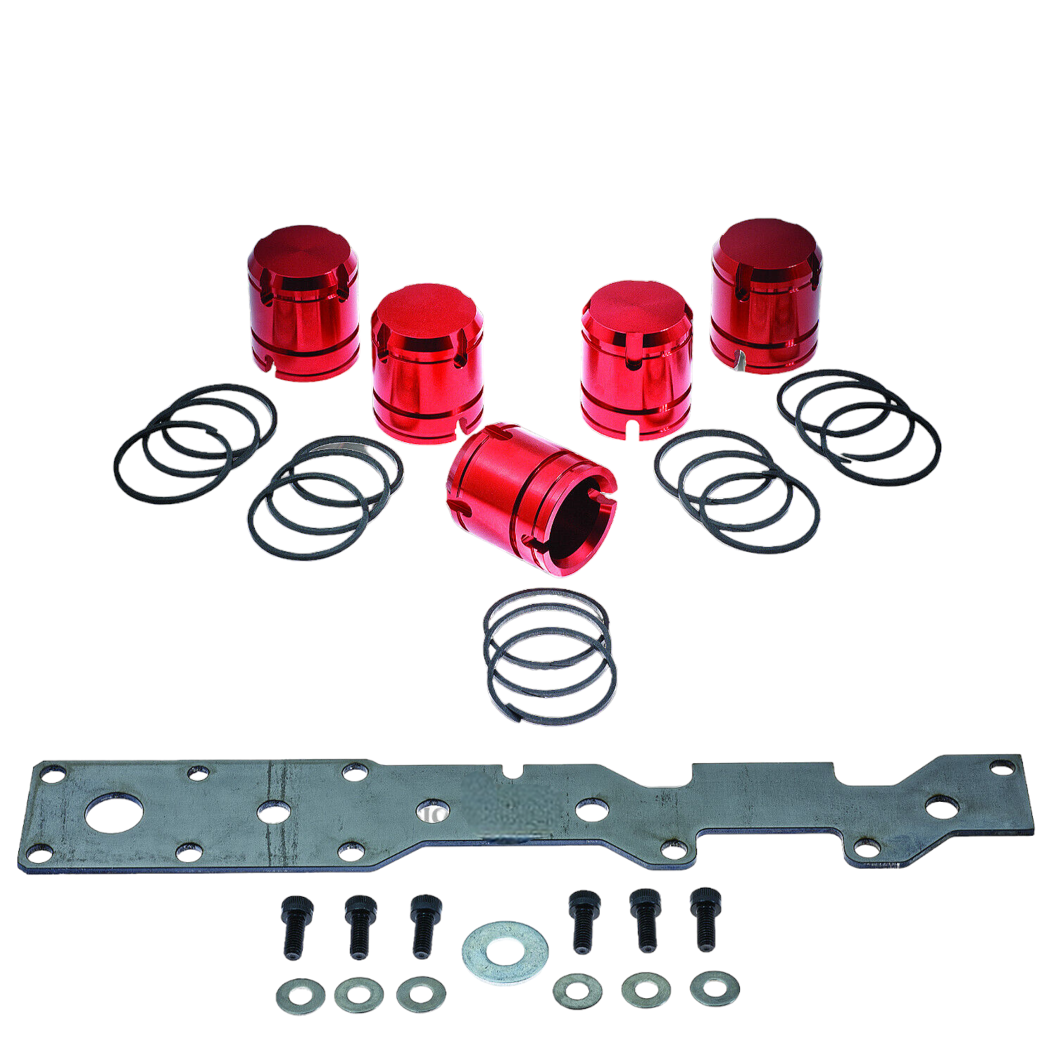 1999on 545RFE 68RFE Transmission Accumulator Piston set and Plate 1999on 545RFE 68RFE Transmission Accumulator Piston set and Plate