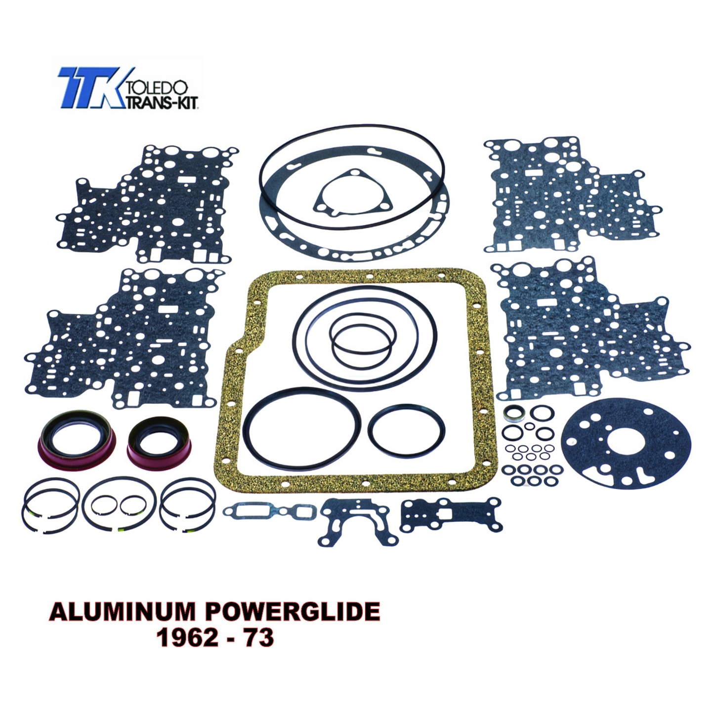 196273 Aluminum Powerglide Master Rebuild Kit complete with Filter Bushing Kit