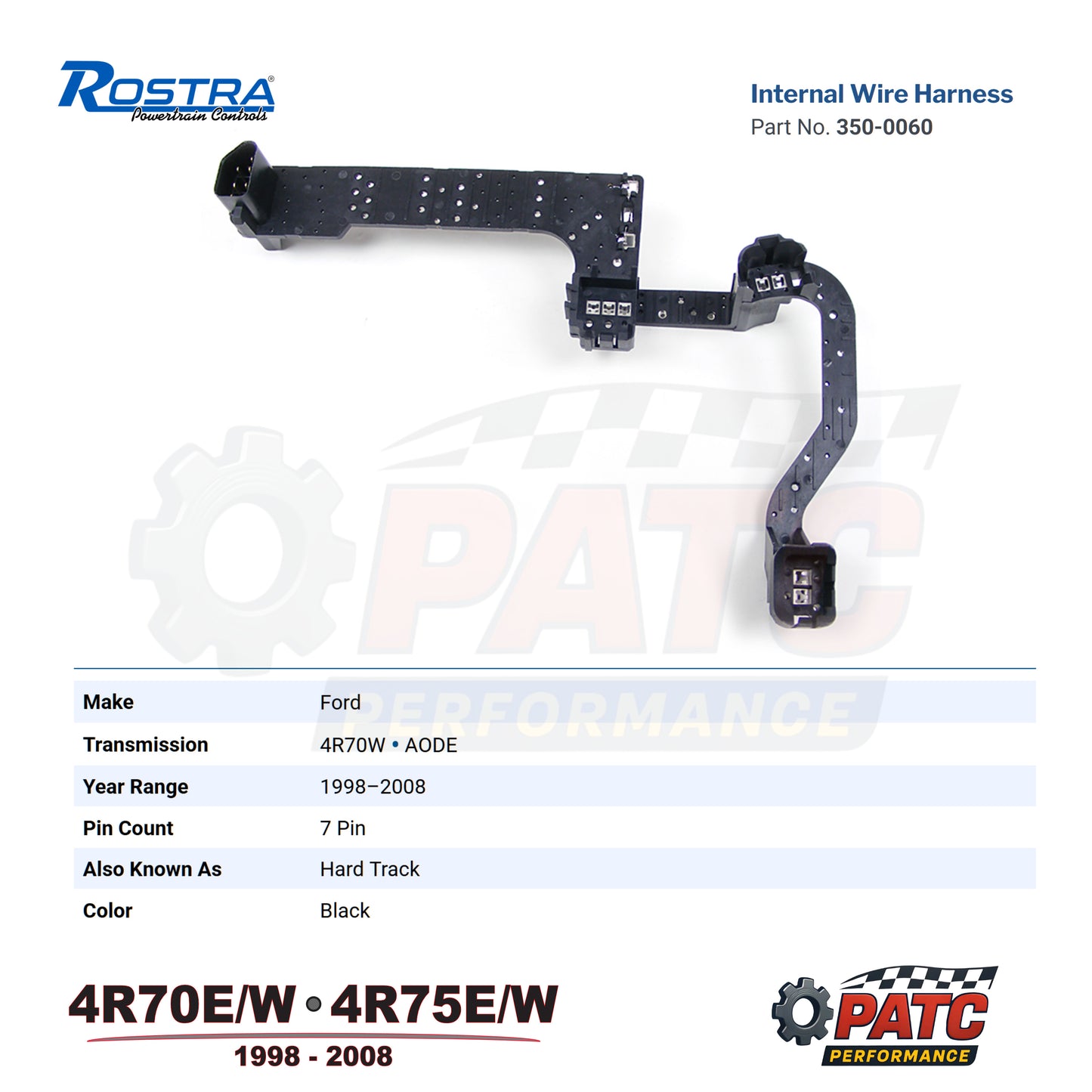 1998-2008 4R70W 4R70E 4R75 Internal Harness - Lead Frame - Circuit Board