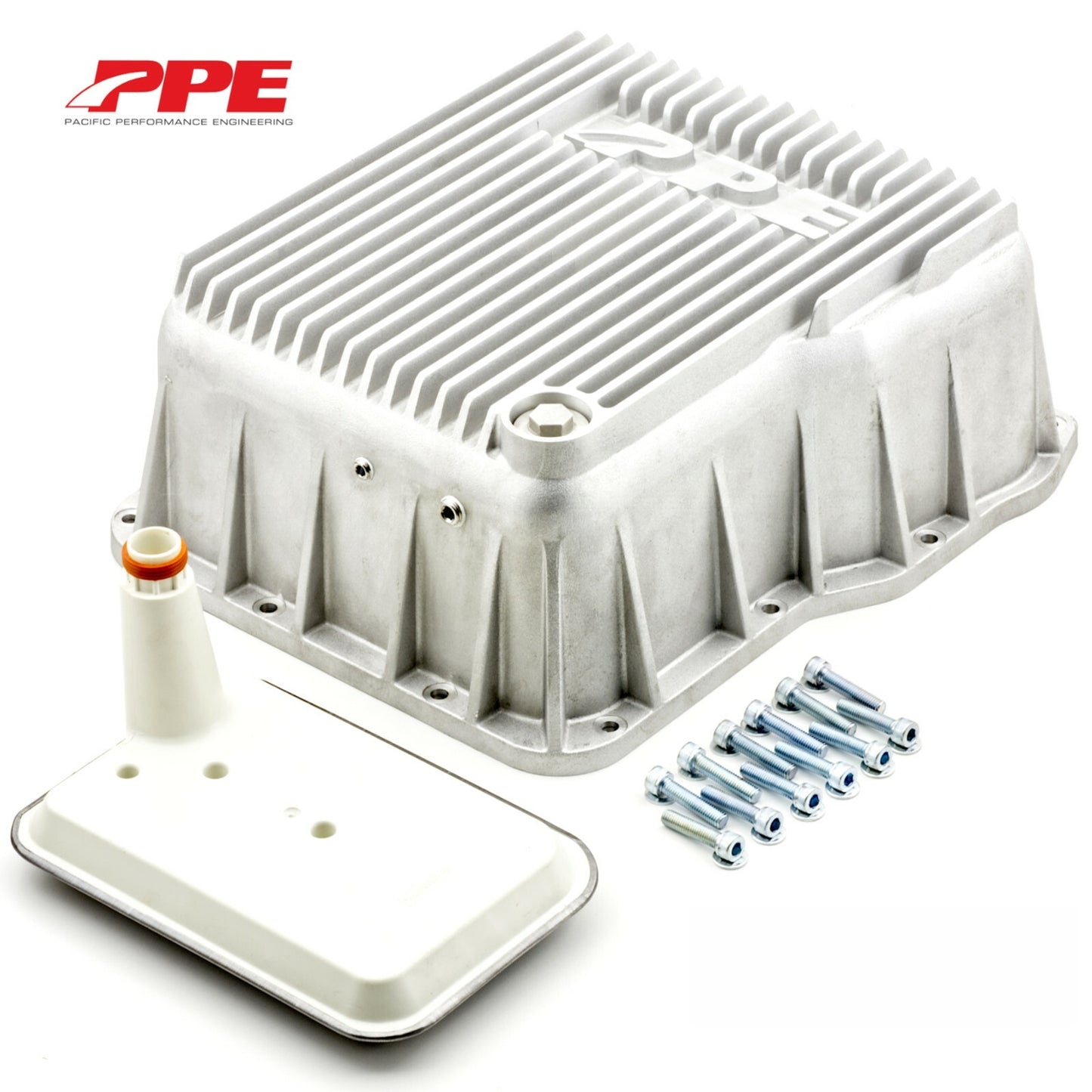 Allison Transmission Deep Aluminum Pan upgrade kit from PPE Duramax Chevy GMC