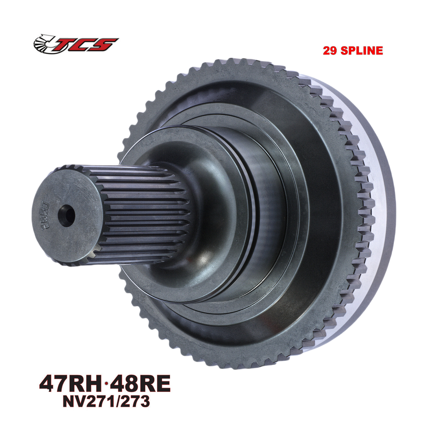 A618 47RE 48RE Output Shaft HD Billet Steel Upgrade 29 spline fits Dodge 1995+