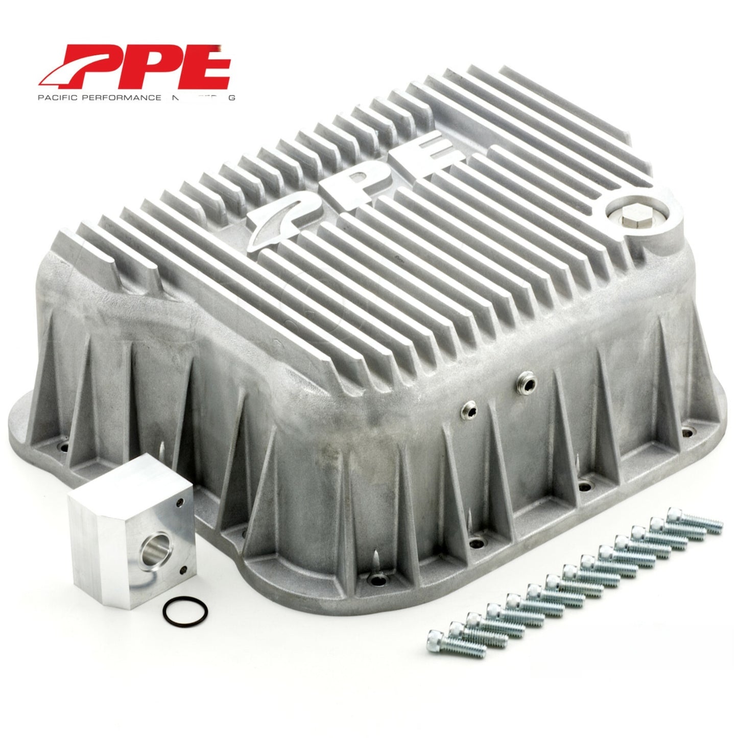 PPE 228051000 HeavyDuty DEEP Aluminum Transmission Pan fits Dodge Models Raw
