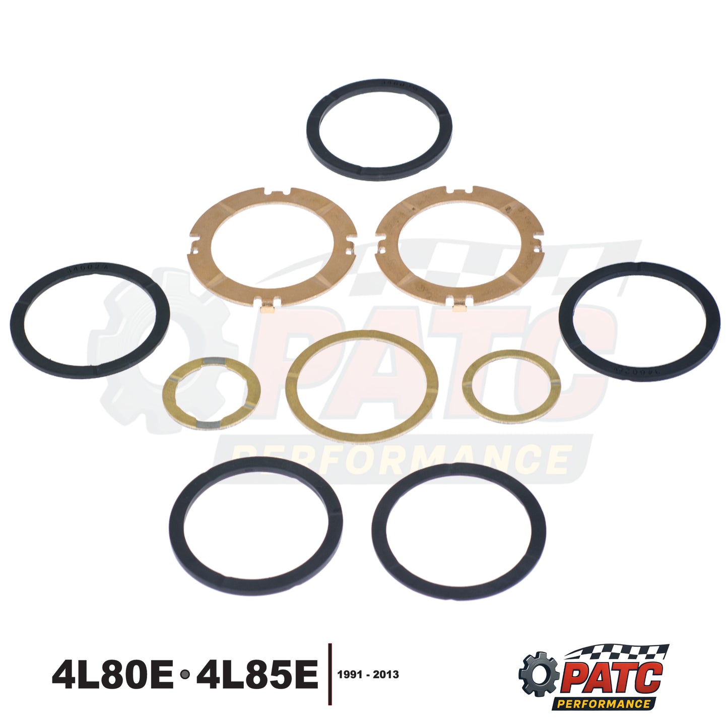 4L80E 4L85E Thrust Washer Set w/Pump Selectives - 1991-Up