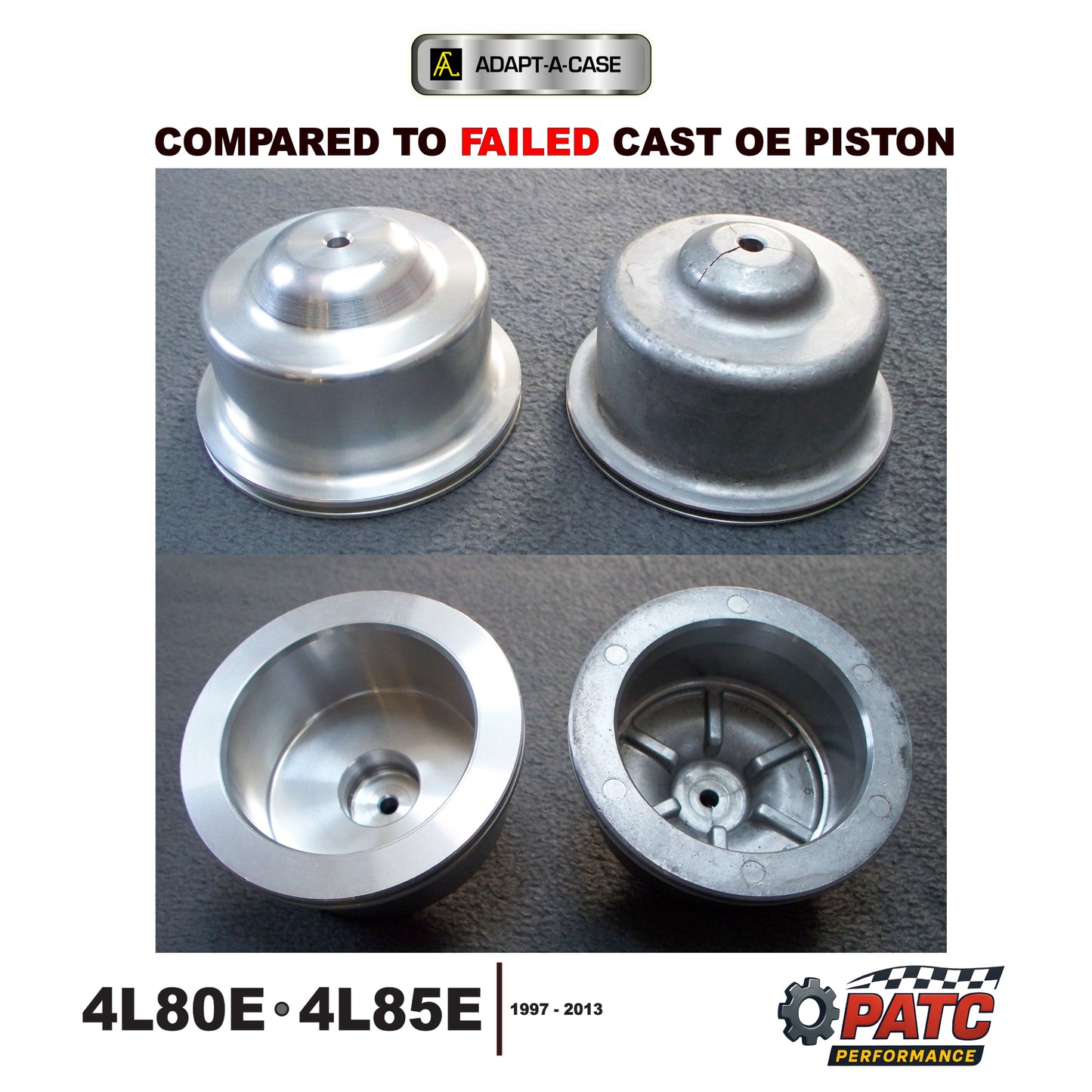 1997-Up 4L80E 4L85E Billet Servo Piston for Reverse Band - Adapt-A-Case 34912AAC