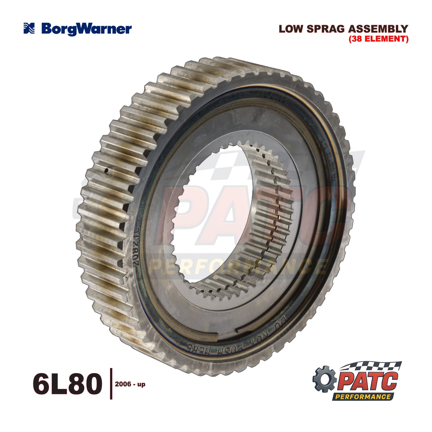 6L80 Transmission Low Sprag Assembly w/Inner and Outer Races NEW BorgWarner