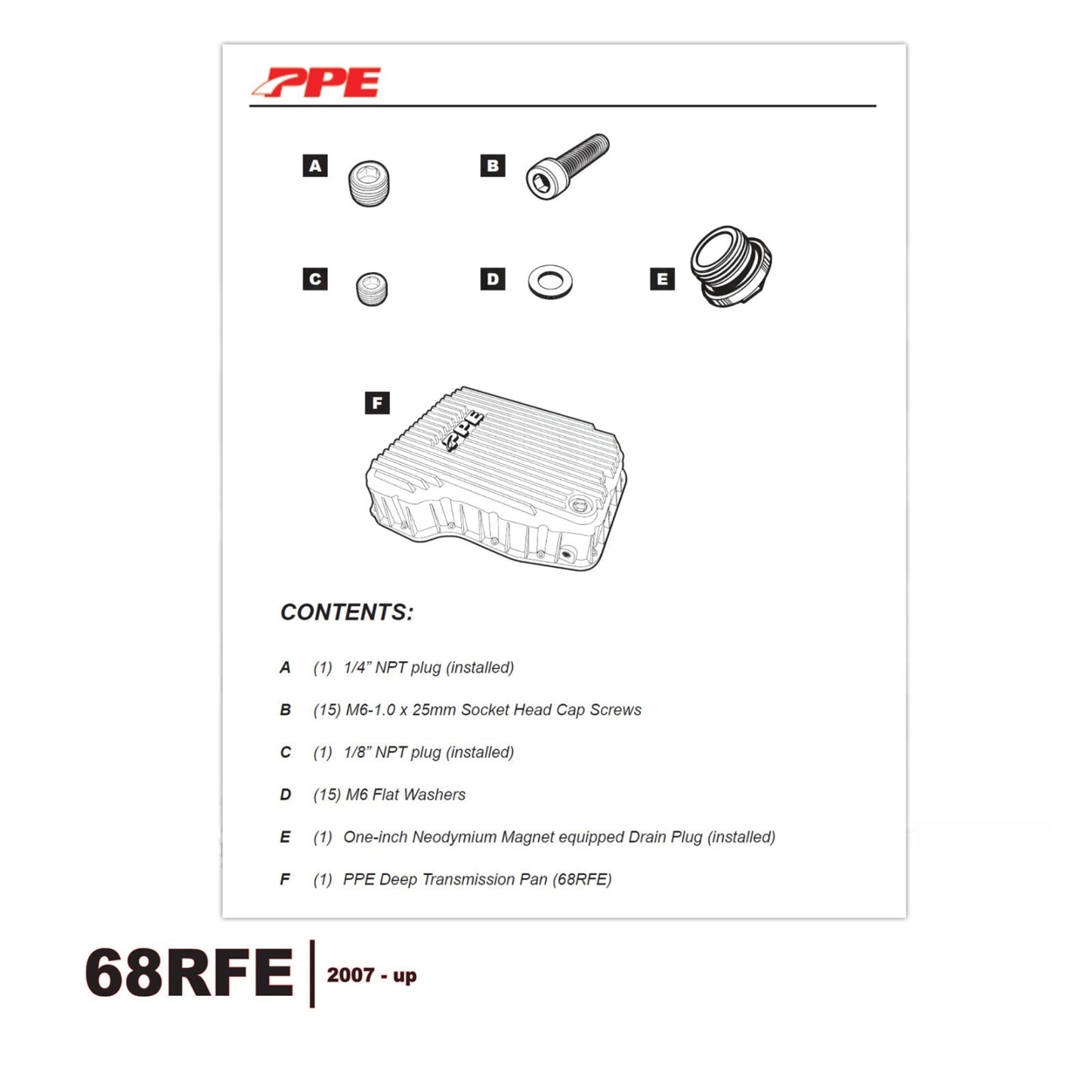 fits Ram 2013-on 68RFE Transmission 6.7 Cummins Diesel Performance Cooling Pack