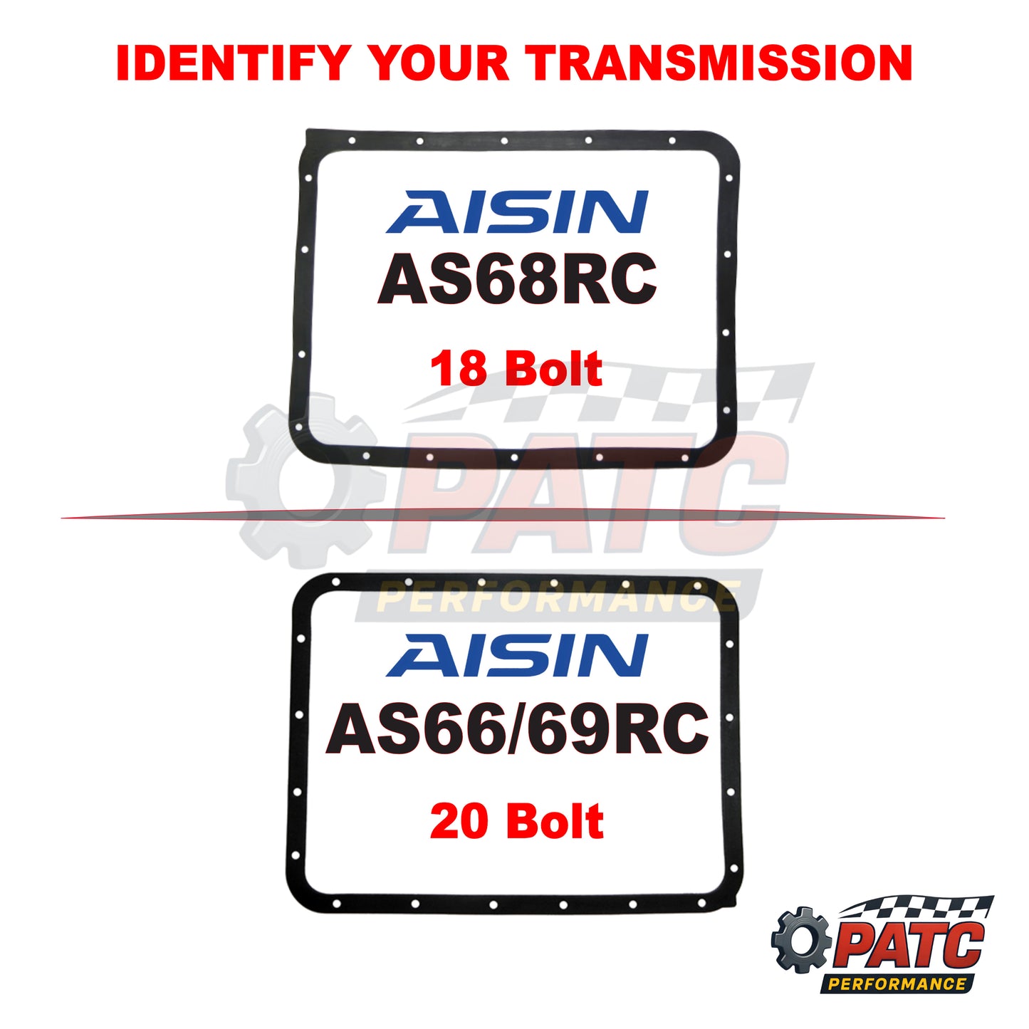 A465 AS68RC Transmission Valve Body Gasket Kit 2006-Up