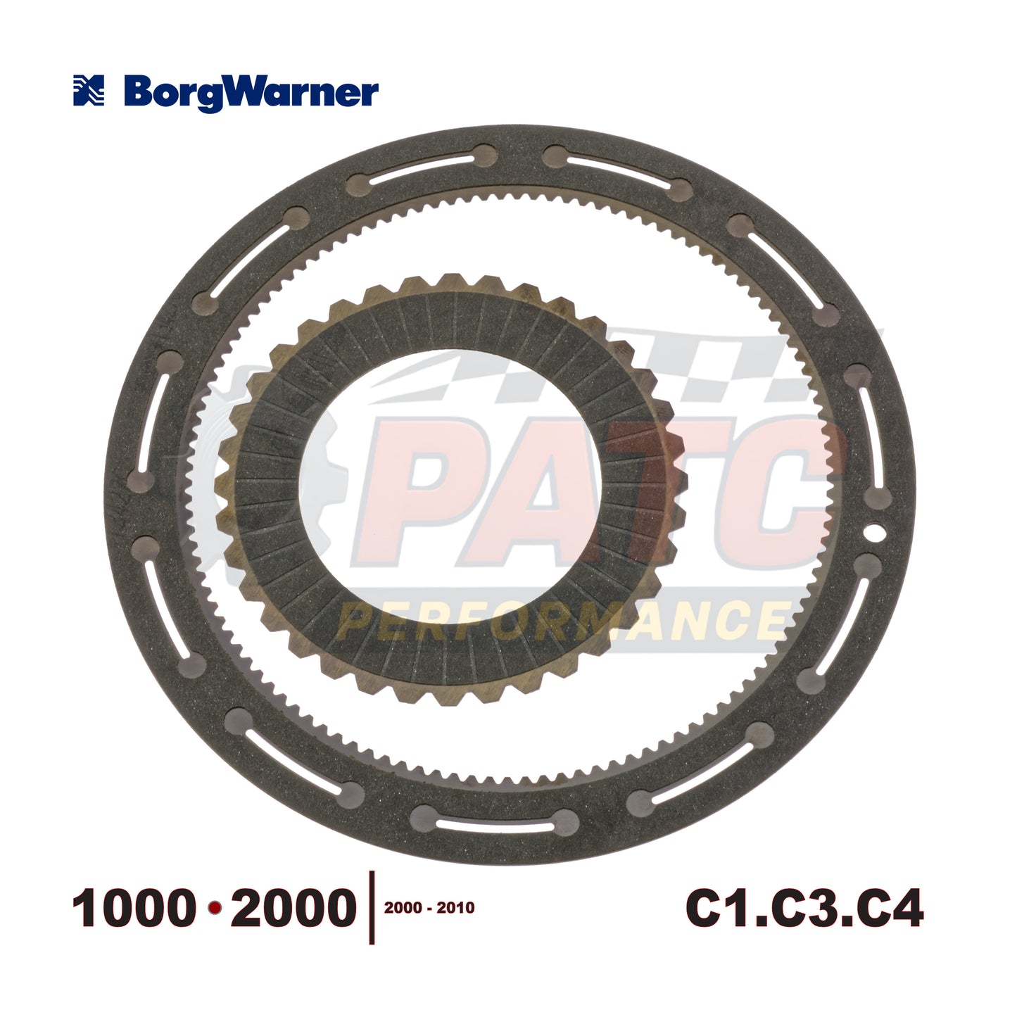 Allison 1000 / 2000 Performance C1-C3-C4 Clutch Kit - BorgWarner High Energy