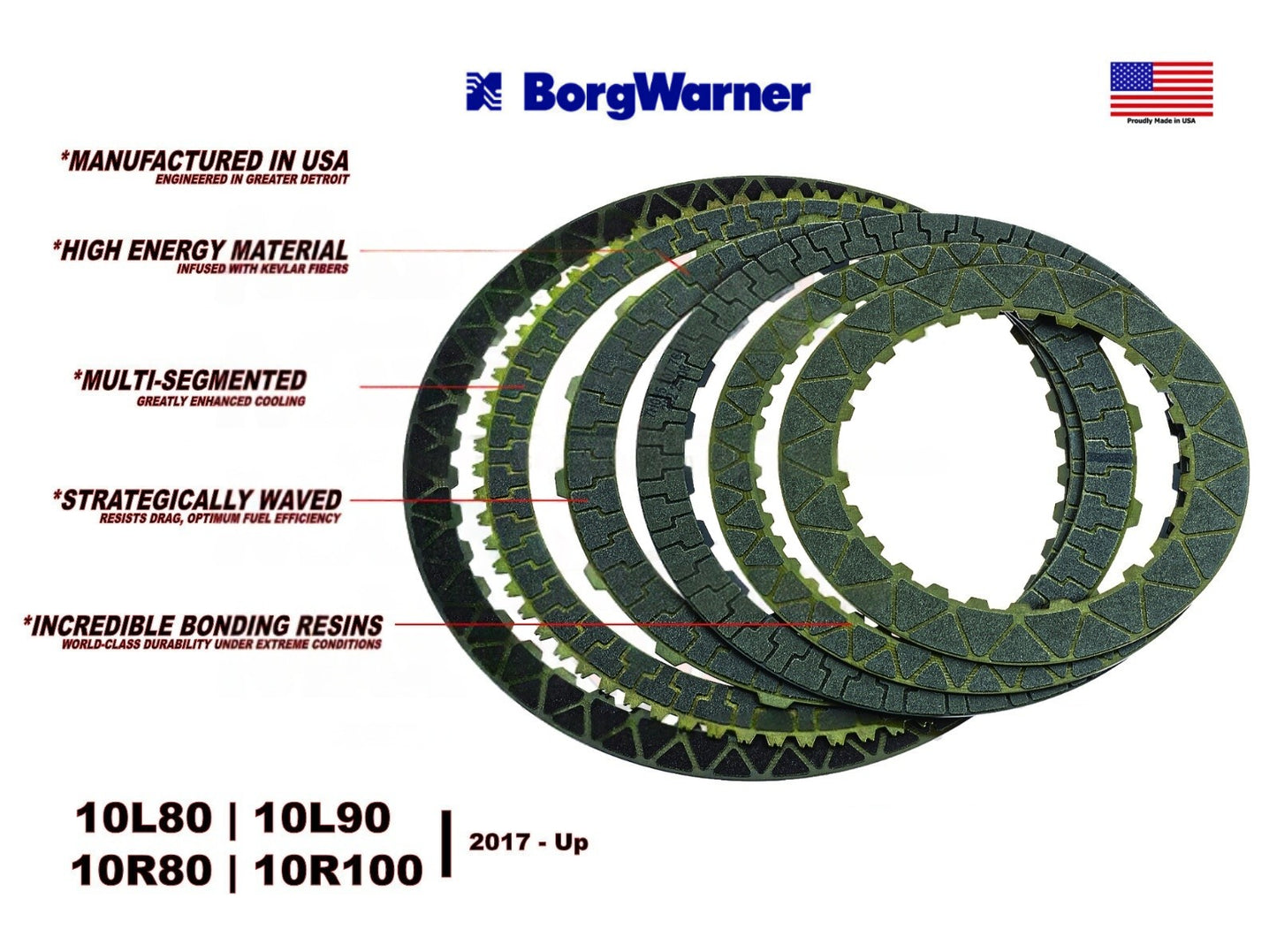 10R80 10R100 Transmission Rebuild Kit OEM Master Kit less Steels 2017on Sonnax