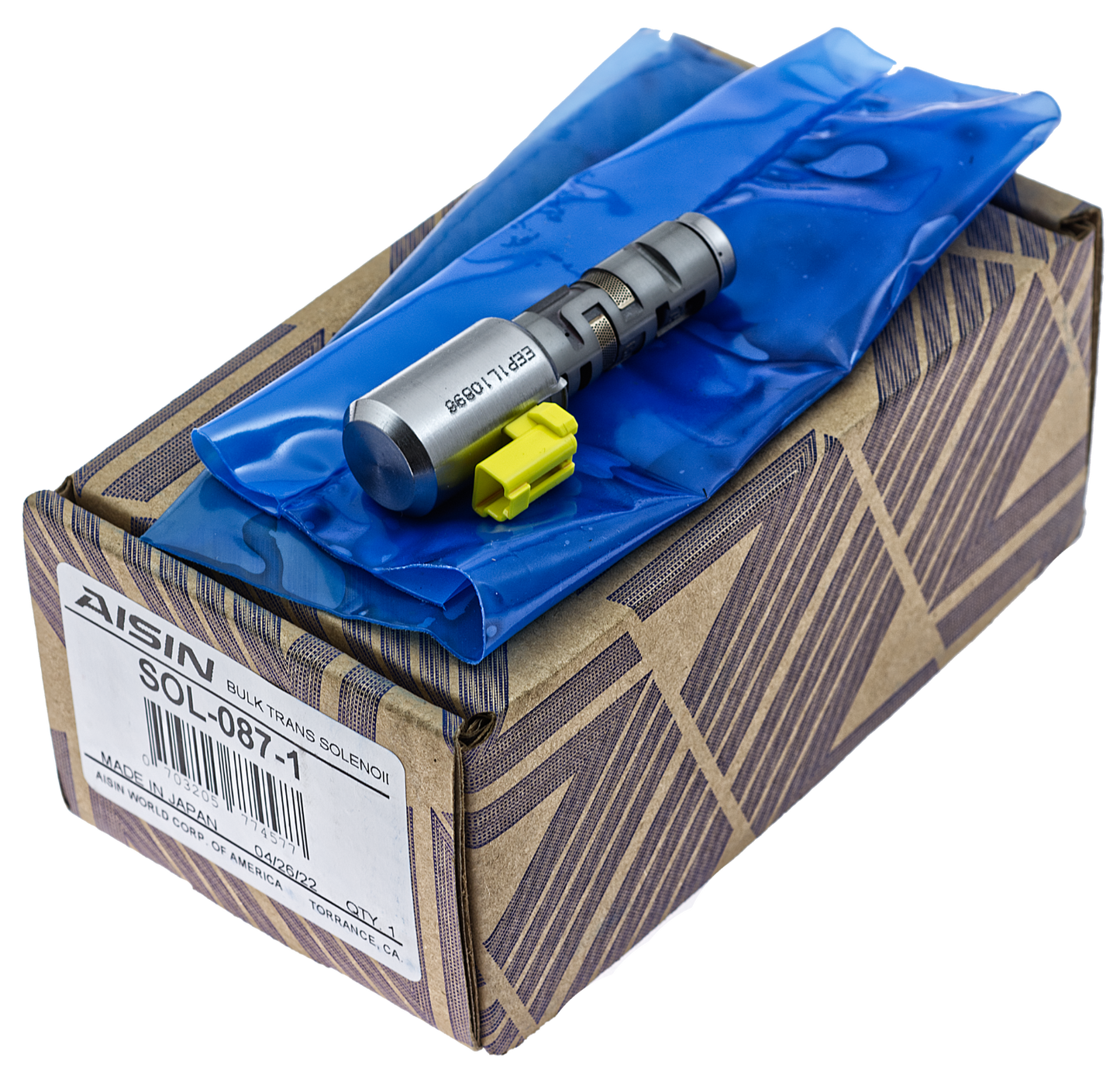 AS69RC RAM Transmission Solenoid SLT Yellow Connector Genuine Aisin OEM