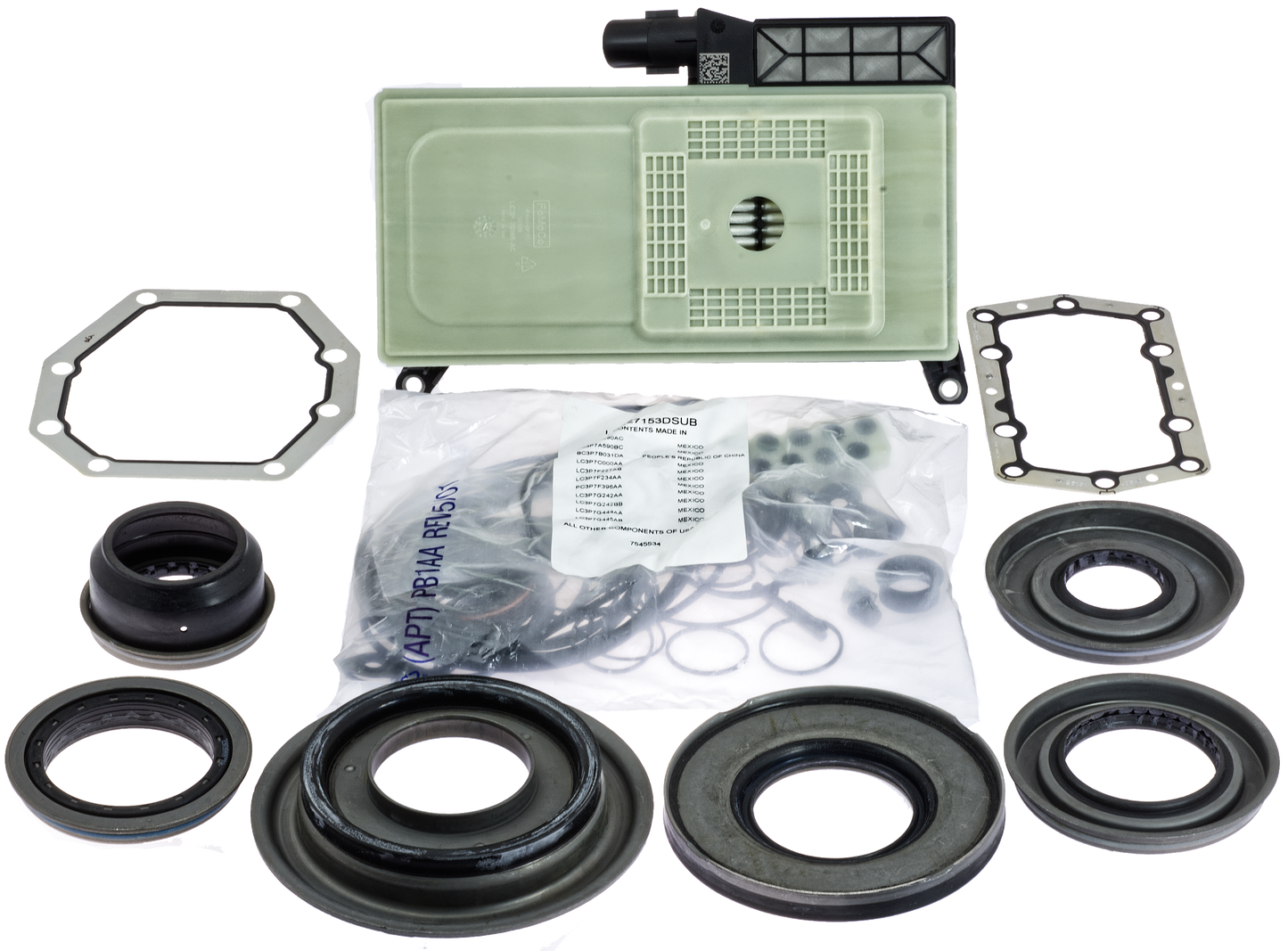 Ford 10R140 Transmission Master Rebuild Kit OEM Clutches Gaskets Pistons Filtr