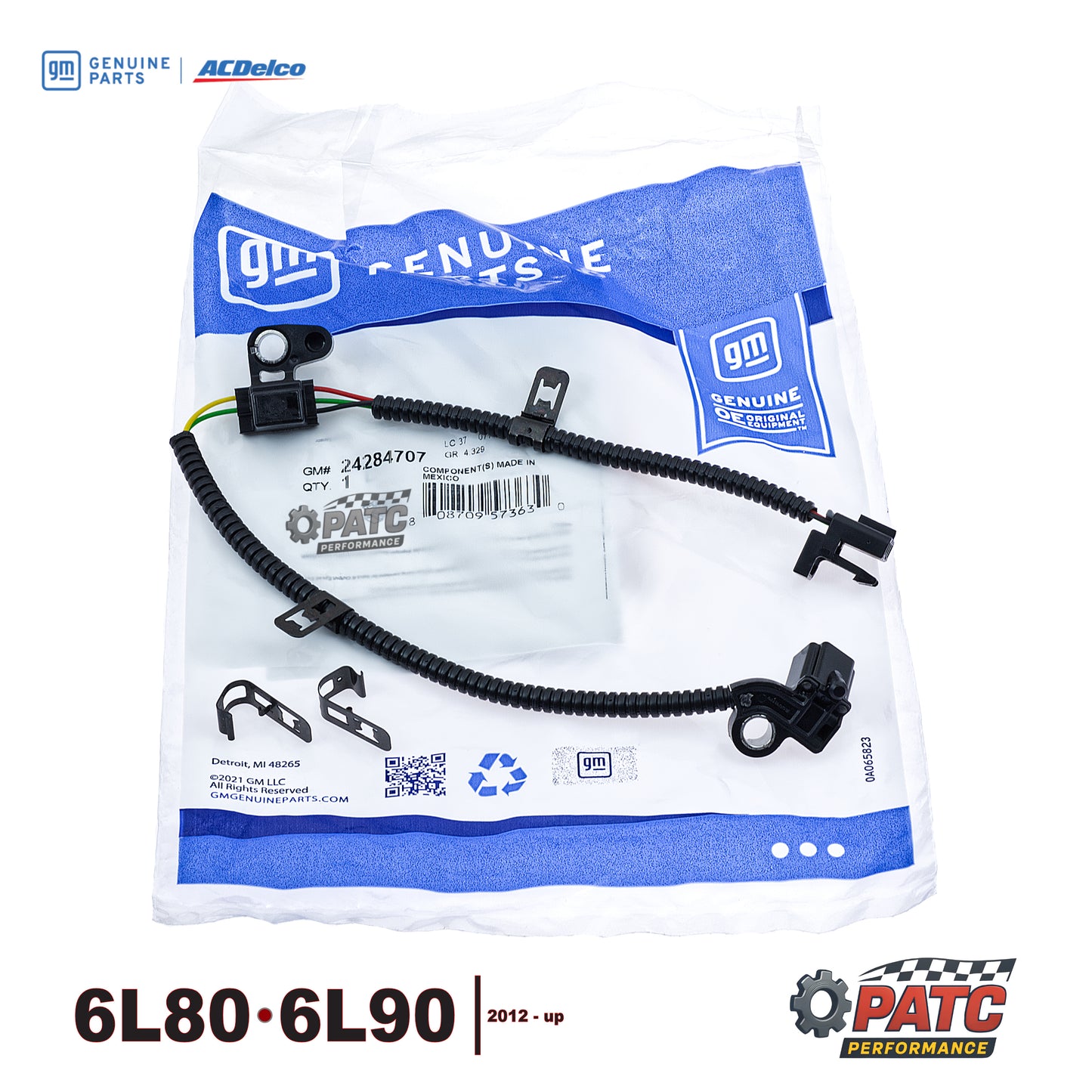 6L80 6L90 Sensor 2012-up Transmission Shaft Speed Sensors with Harness OEM