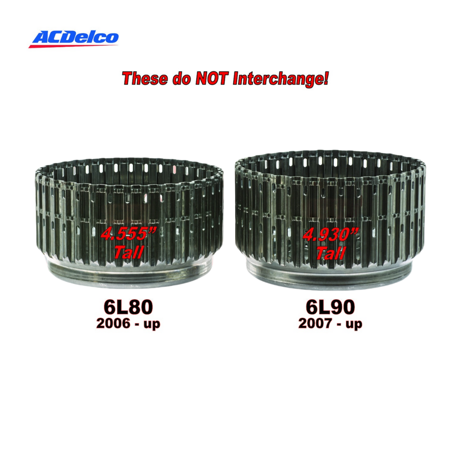 6L90 Transmission Drum 1234 / 35Reverse Clutch NEW ACDelco fits 2007 Up