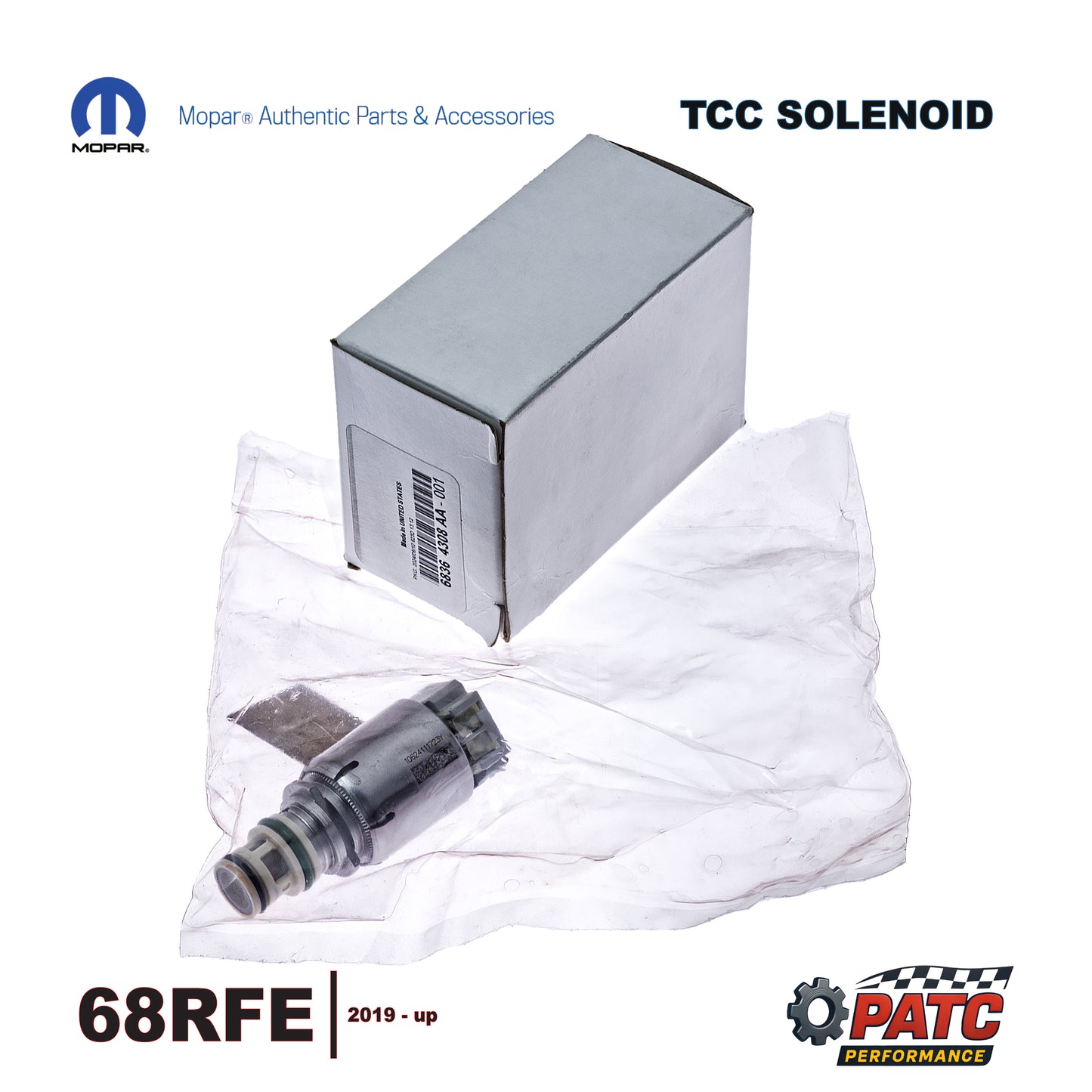 2019-2024 68RFE - TCC Converter Clutch Control Solenoid - VFS - OEM