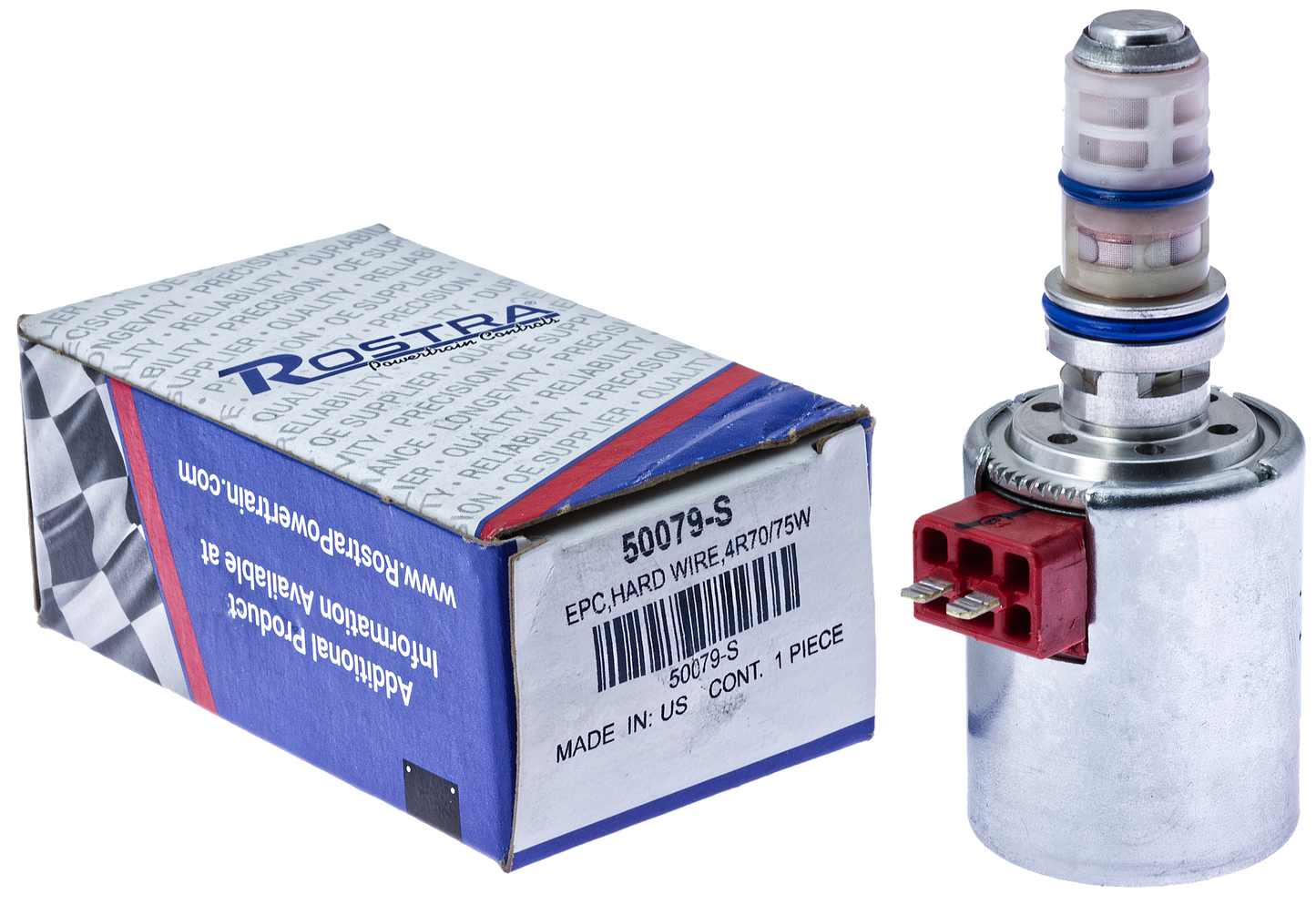 199804 AODE 4R70W Ford Transmission Solenoid New 4 Piece Set INCLUDES HARNESS