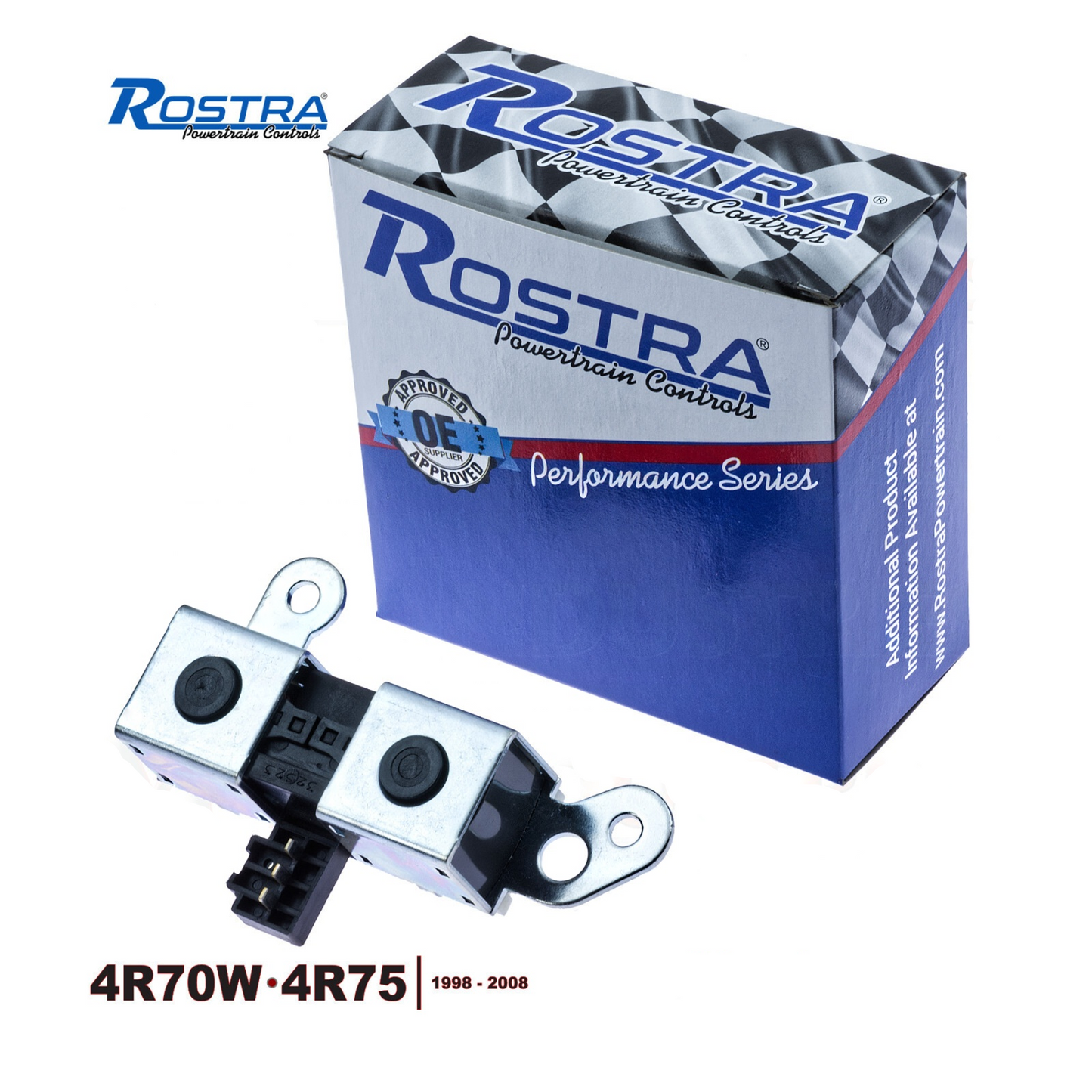 199804 AODE 4R70W Ford Transmission Solenoid New 4 Piece Set INCLUDES HARNESS