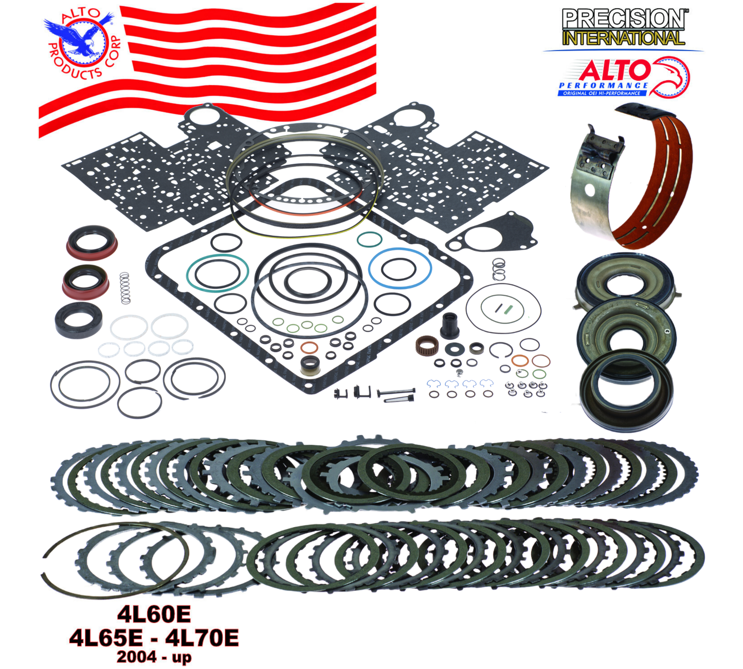GM 4L60 4L65 4L70E Alto Commercial Super Master Rebuild Transmission Kit 2004+