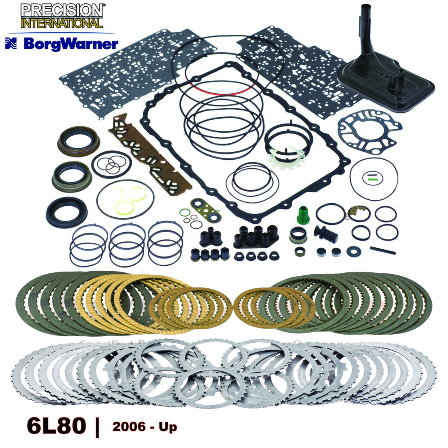 6L80 Transmission Rebuild Master Kit with steels Gaskets Seals Frictions