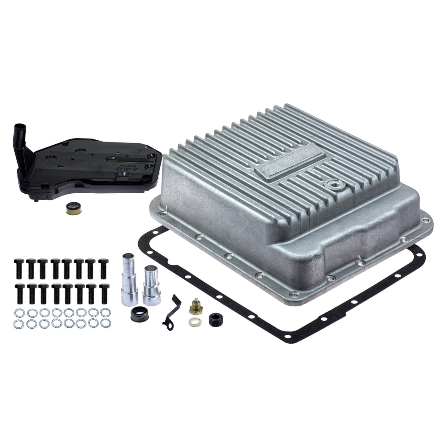 4L60E 4L65E Transmission Oil Pan Aluminum Deep Kit w Filter and Gasket 1993up