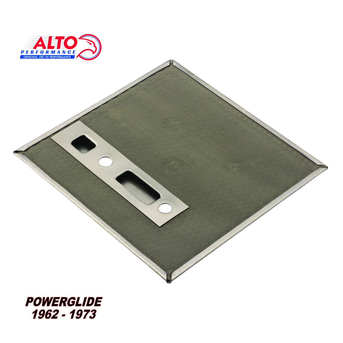 196273 Aluminum Powerglide Transmission Pan Kit Aluminum with Perfomance Filter