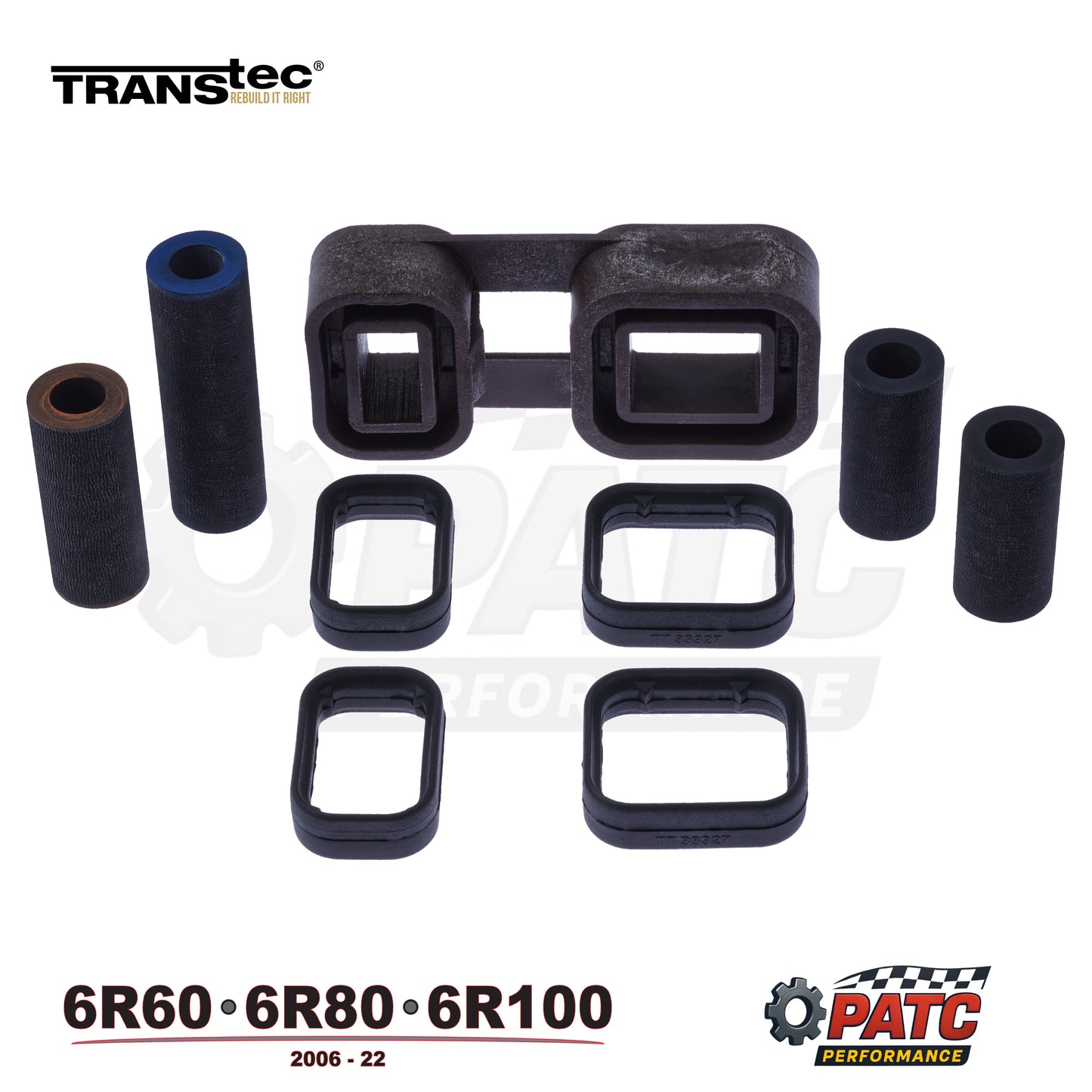 2006-2022 6R60 6R80 6R100 Valve Body Seals Kit - Bridge Seal to Pump, Tubes to Support