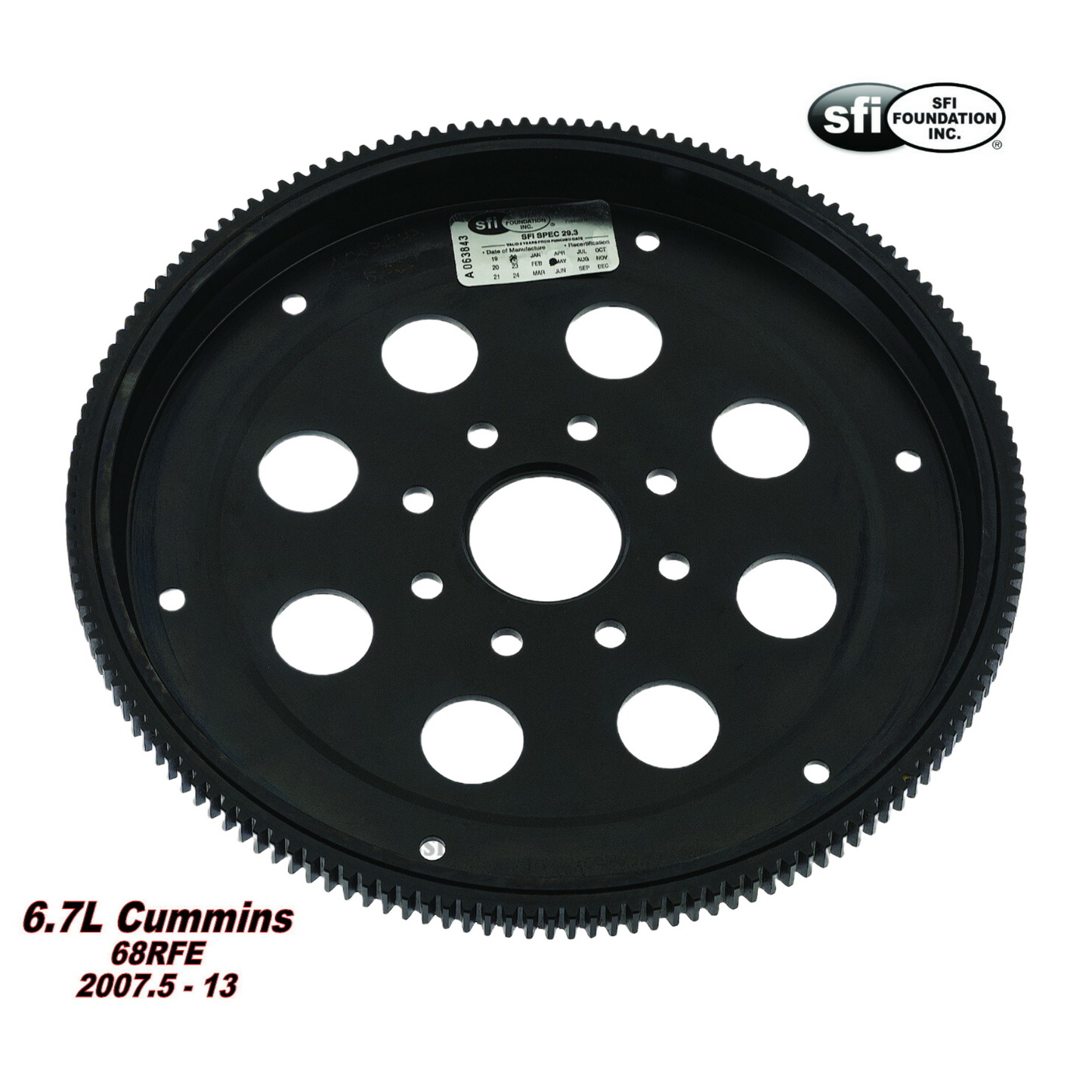Dodge 6.7L Cummins Diesel 68RFE Billet Flex Plate SFI Certified Upgrade 2007-12