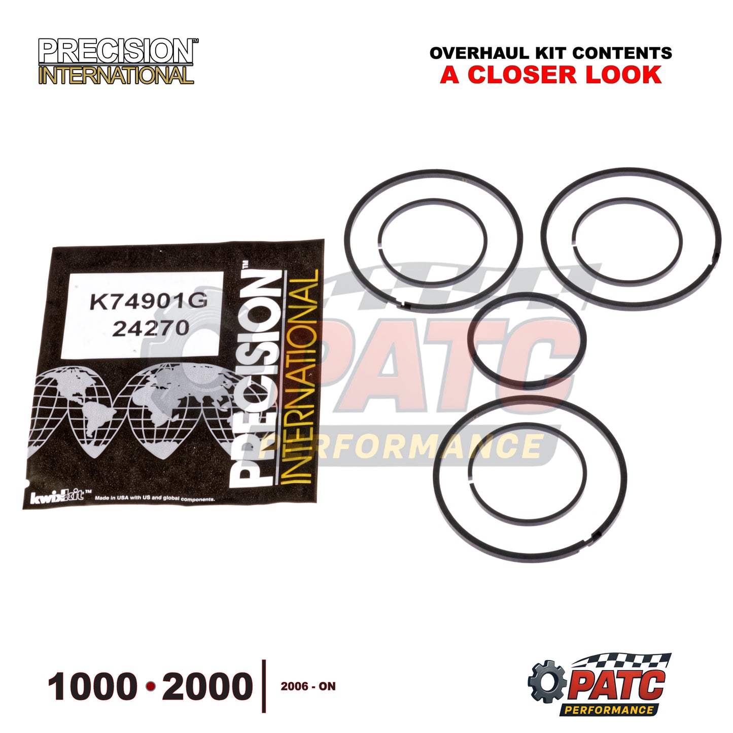 Allison 1000 / 2000 Performance Rebuild Kit 2006-10 Premium High Energy Clutches