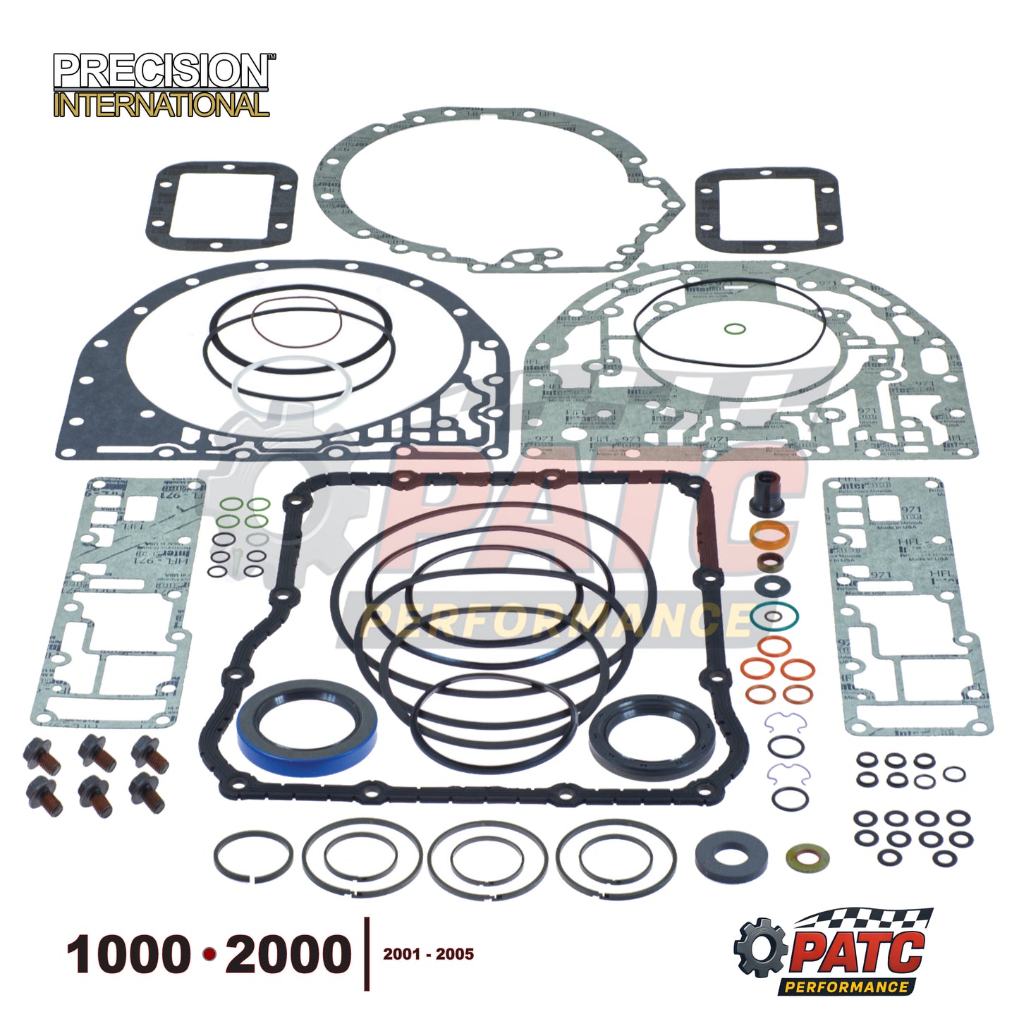 Allison 1000 / 2000 Performance Rebuild Kit 2001-05 Premium High Energy Clutches