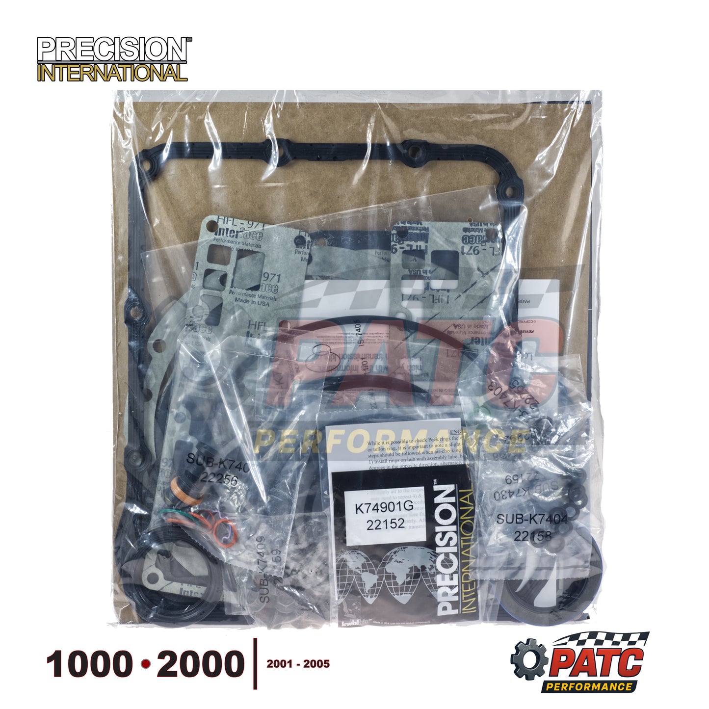 Allison 1000 / 2000 Performance Rebuild Kit 2001-05 Premium High Energy Clutches