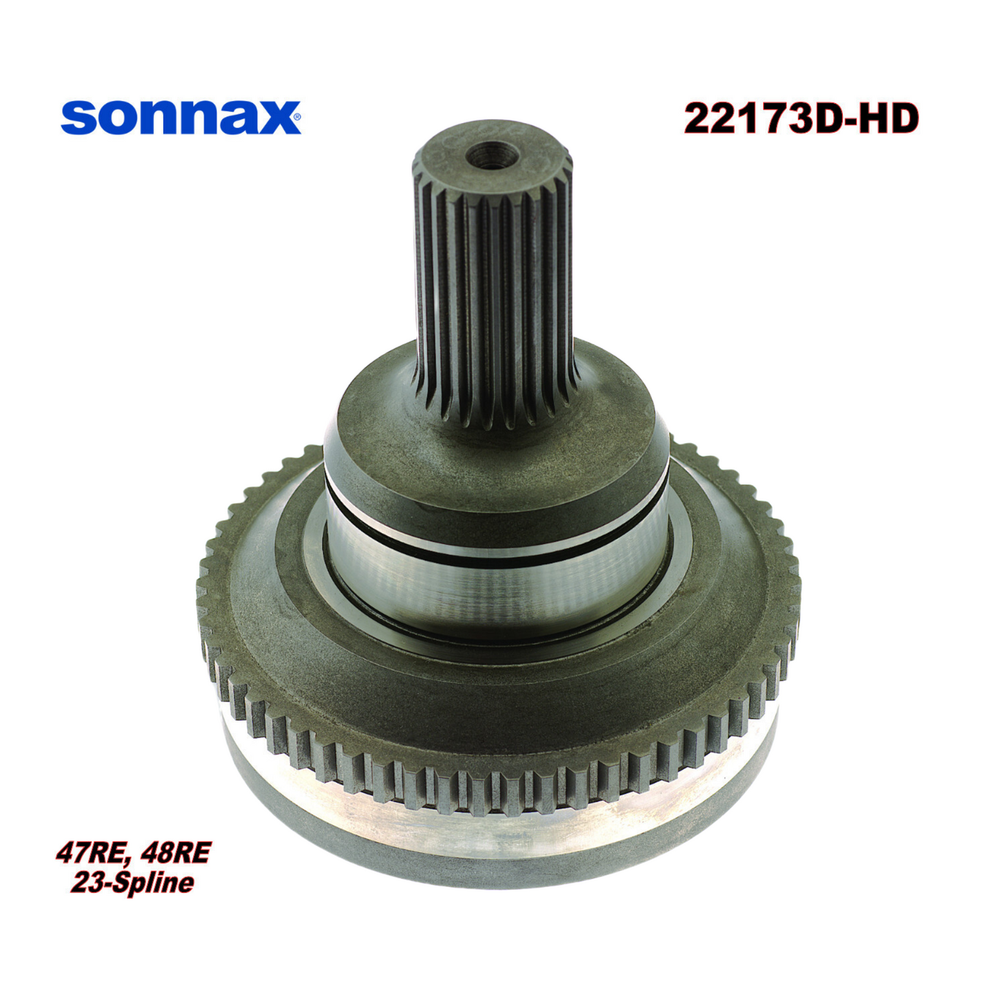 fits Dodge Ram 47RE 48RE Billet Output Shaft Upgrade 23 spline Sonnax 22173D-HD