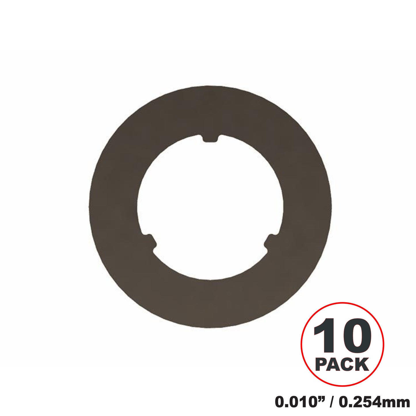 4L80E 4L85E Rear End-Play Shim 0.010" (10-pack) - Sonnax 34500-Z
