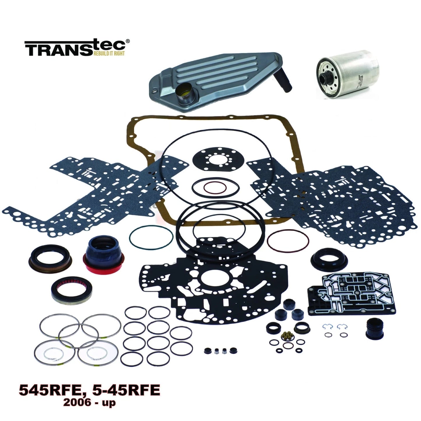 2006on 545RFE 545RFE Transmission Master Kit Overhaul w Filters Transtec