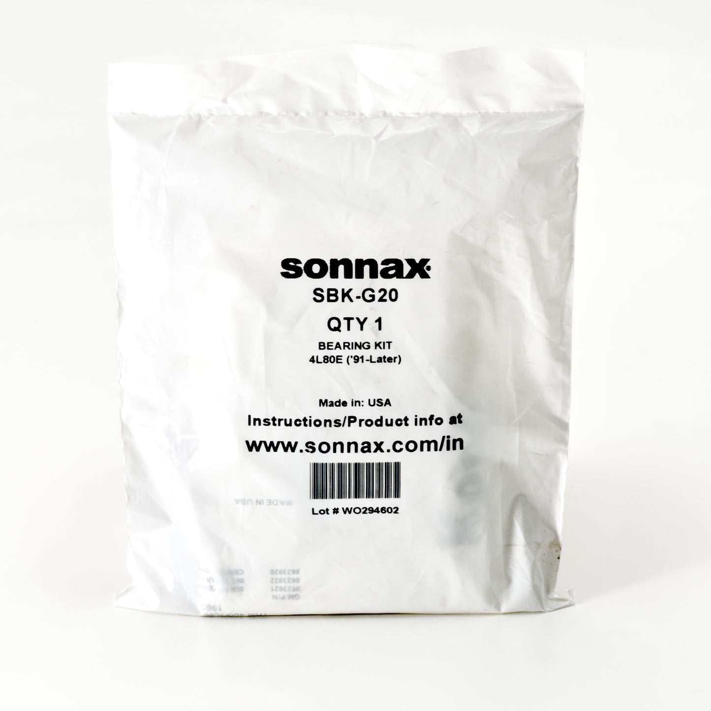 4L80E 4L85E Thrust Bearing Set - 1991-Up | Sonnax SBK-G20