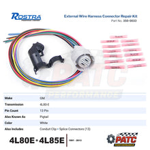 4L80E 4L85E Wiring Harness Repair: External Pigtail - 1994-2013