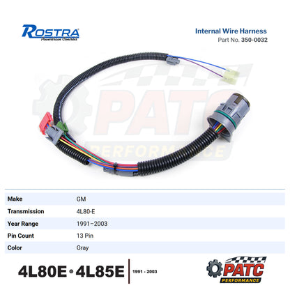 4L80E 4L85E Wiring Harness Set - Internal w/ External Pigtail - 1991-2003