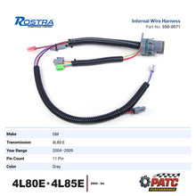 4L80E 4L85E Solenoids Wiring Harness - Internal - 2004-On