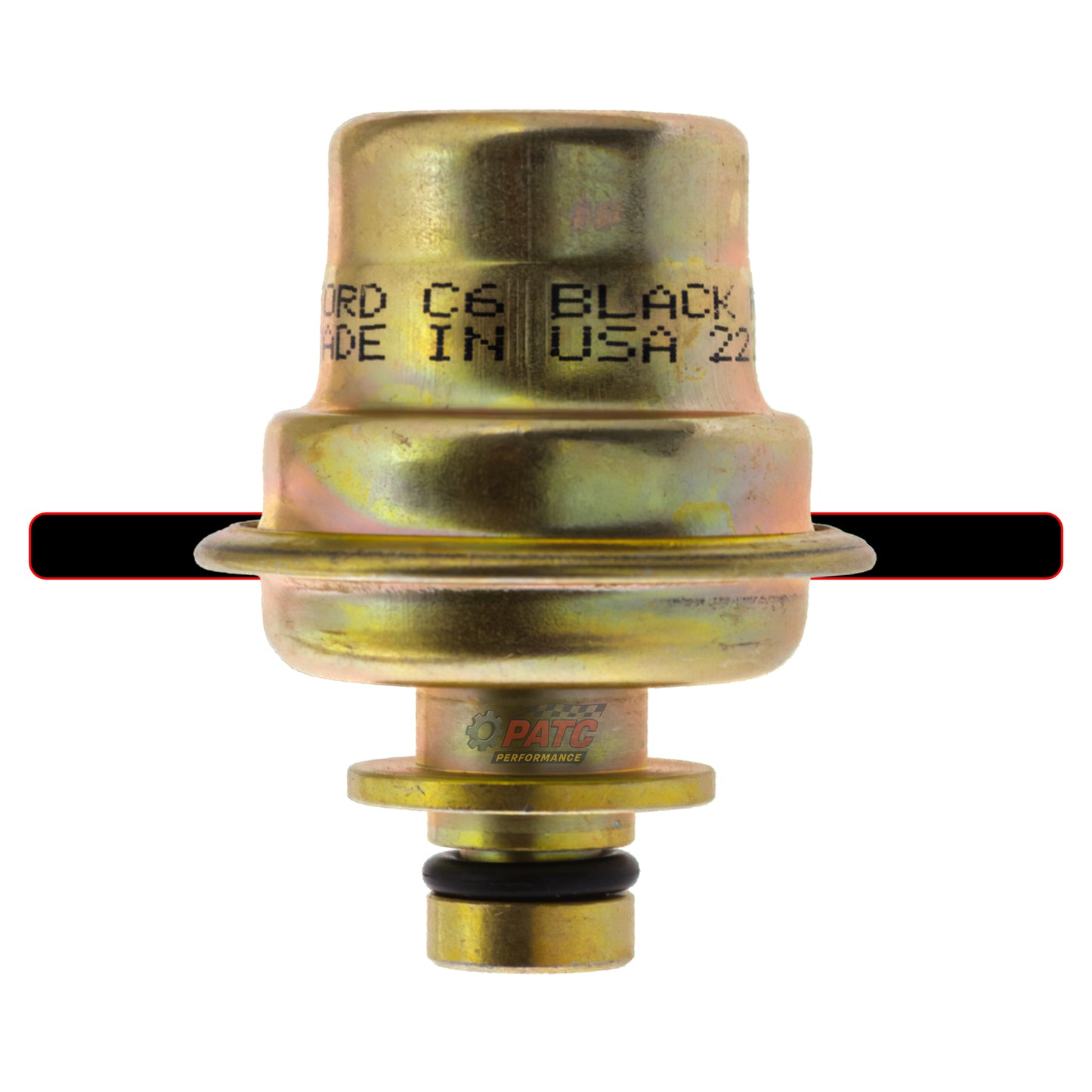 C6 Adjustable Vacuum Modulator - Black Stripe, Push-in Type