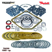 GM TH350 TRANSMISSION REBUILD  Master Kit with Steels  TRANSTEC 1969 1979