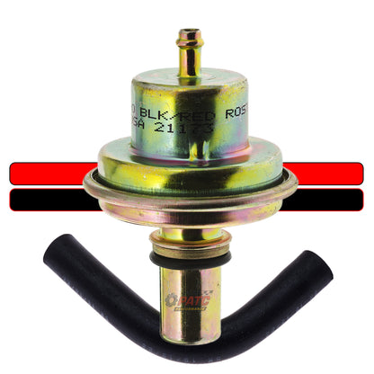 TH350/C TH400 Adjustable Vacuum Modulator Hot Rod - Red-Black Stripe