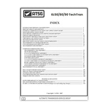 6L50/80/90 ATSG Rebuild Manual 6L90 6L80E Automatic Transmission Overhaul Service Book