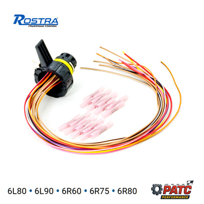 6L80/90 6R80 6R100 Wiring Harness External Connector Pigtail Repair | Rostra 350-0168