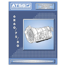 6R60/75/80 TechTran Transmission Rebuild Book 6R80 Tech Manual ATSG