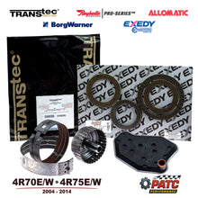 2004-2014 4R70E 4R75 Transmission Combo Rebuild Kit OEM with Bands and Direct Drum