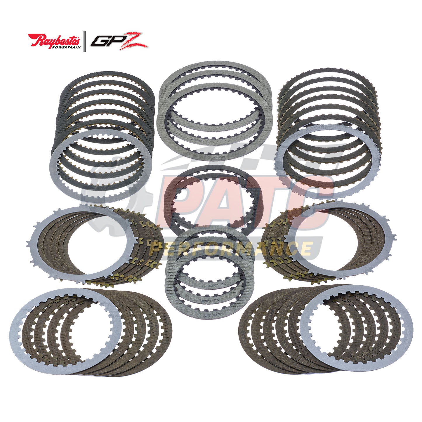 68RFE Performance Clutch Upgrade fits RAM 6.7L Cummins 2007-up Raybestos GPZ RGPZ-6800