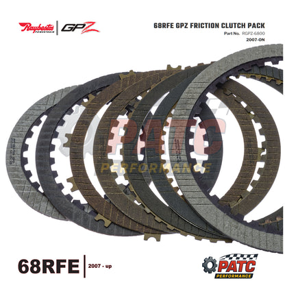 68RFE Performance Clutch Upgrade fits RAM 6.7L Cummins 2007-up Raybestos GPZ RGPZ-6800
