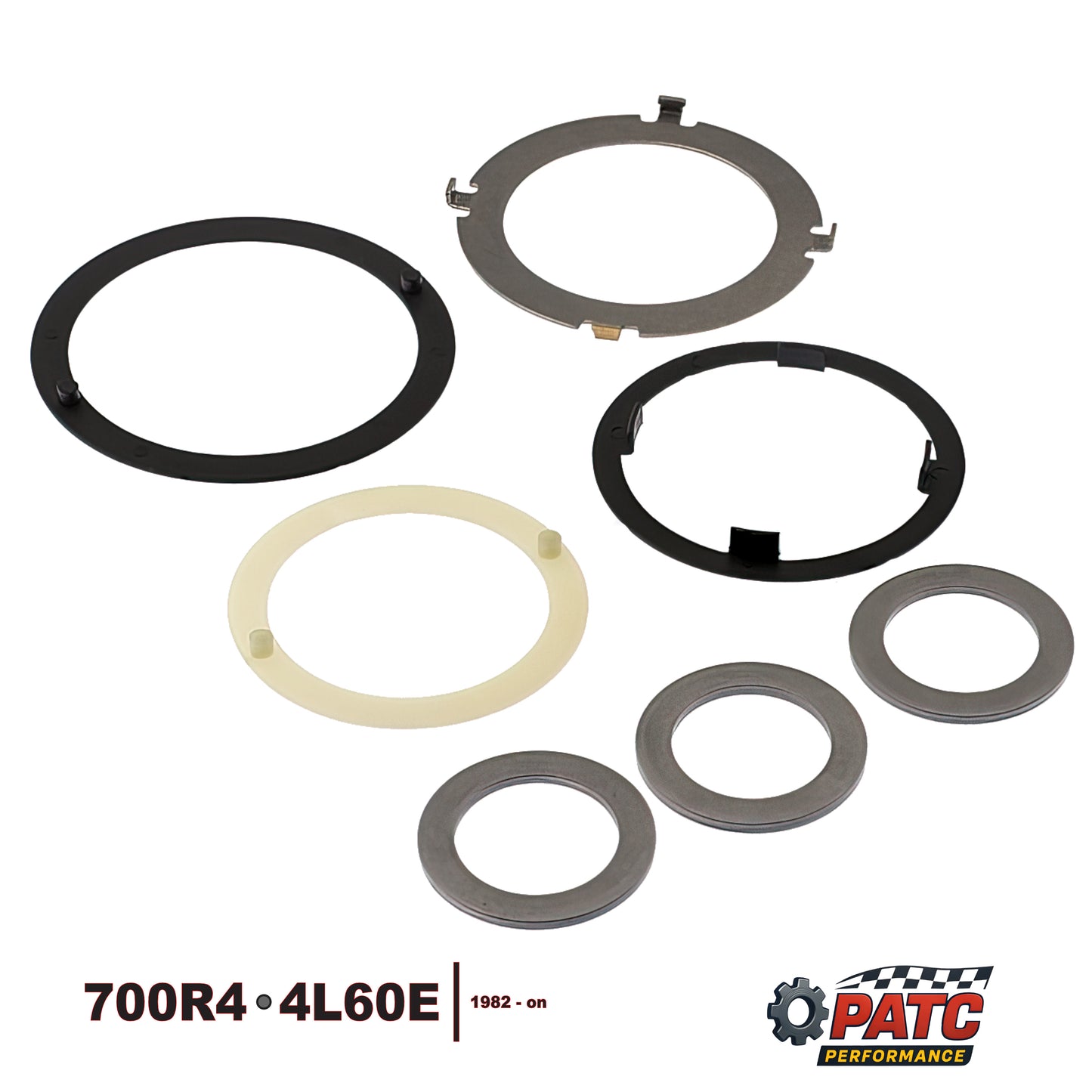 700R4 (4L60) 4L60E Thrust Washer-Spacer Kit 1982-2003