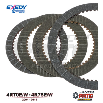 1996-2014 4R70E 4R75 Transmission Friction Clutches - Premium OEM